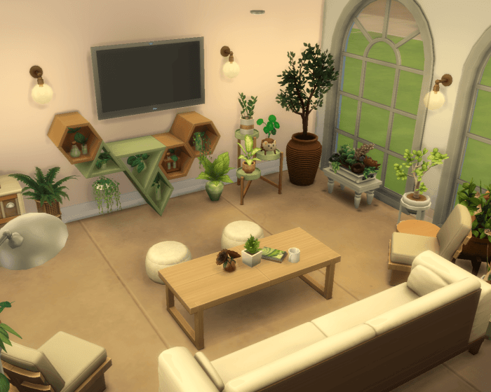 Wohnzimmer sims 4