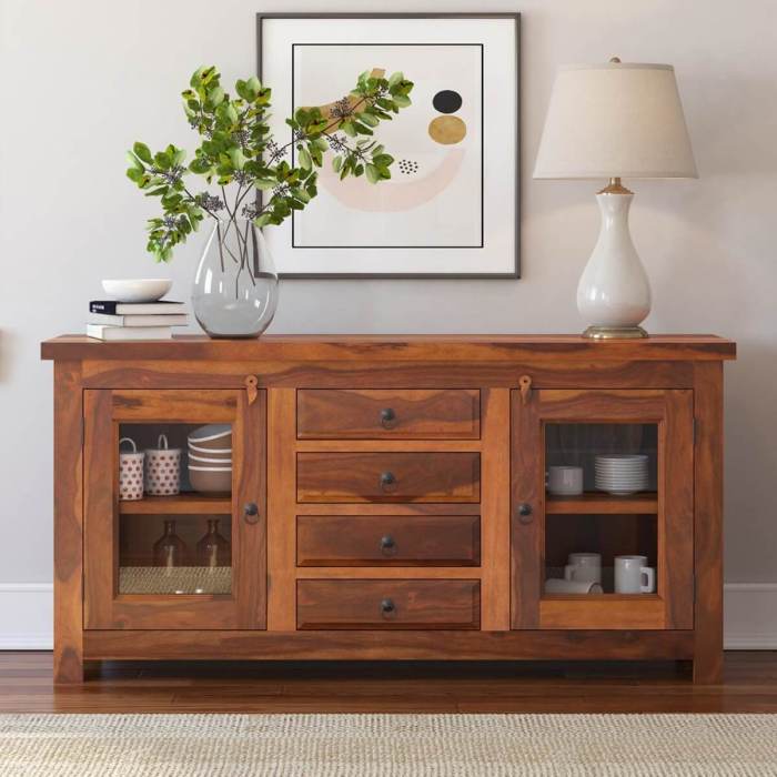 Wohnzimmer sideboard mit beleuchtung