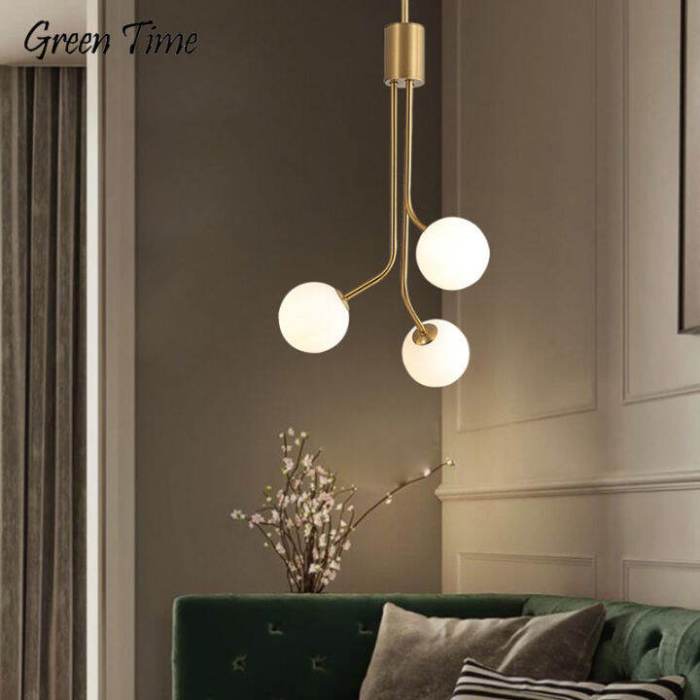 Ceiling led modern living room light bedroom lustres dining chandelier lighting fixtures lamps cool alexnld color white