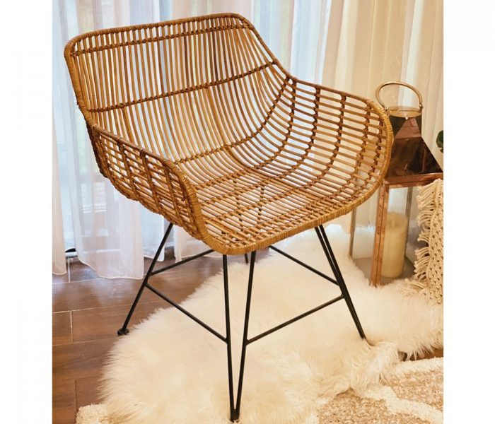 Wohnzimmer sessel rattan