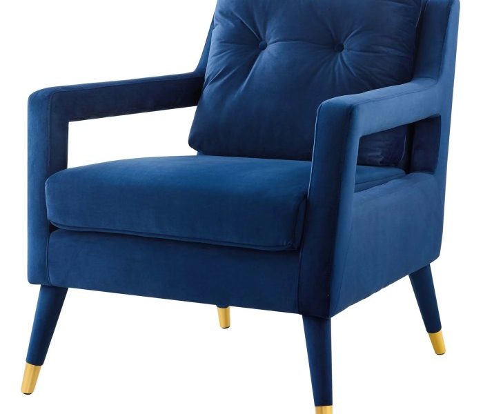 Wohnzimmer sessel blau