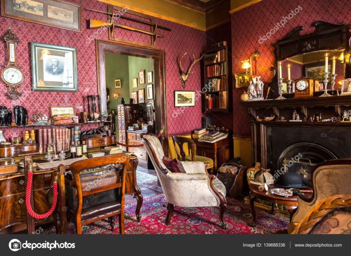 Sherlock interiors holmes