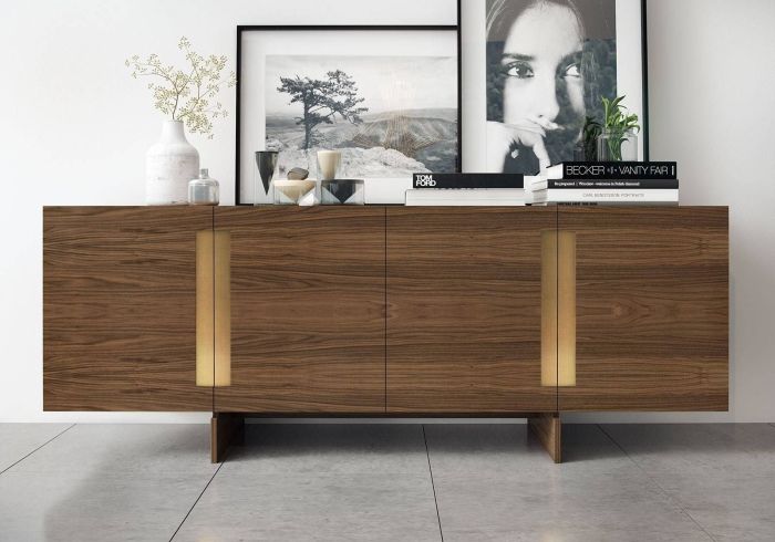 Wohnzimmer sideboard grau