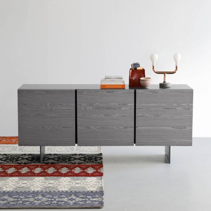 Wohnzimmer sideboard grau